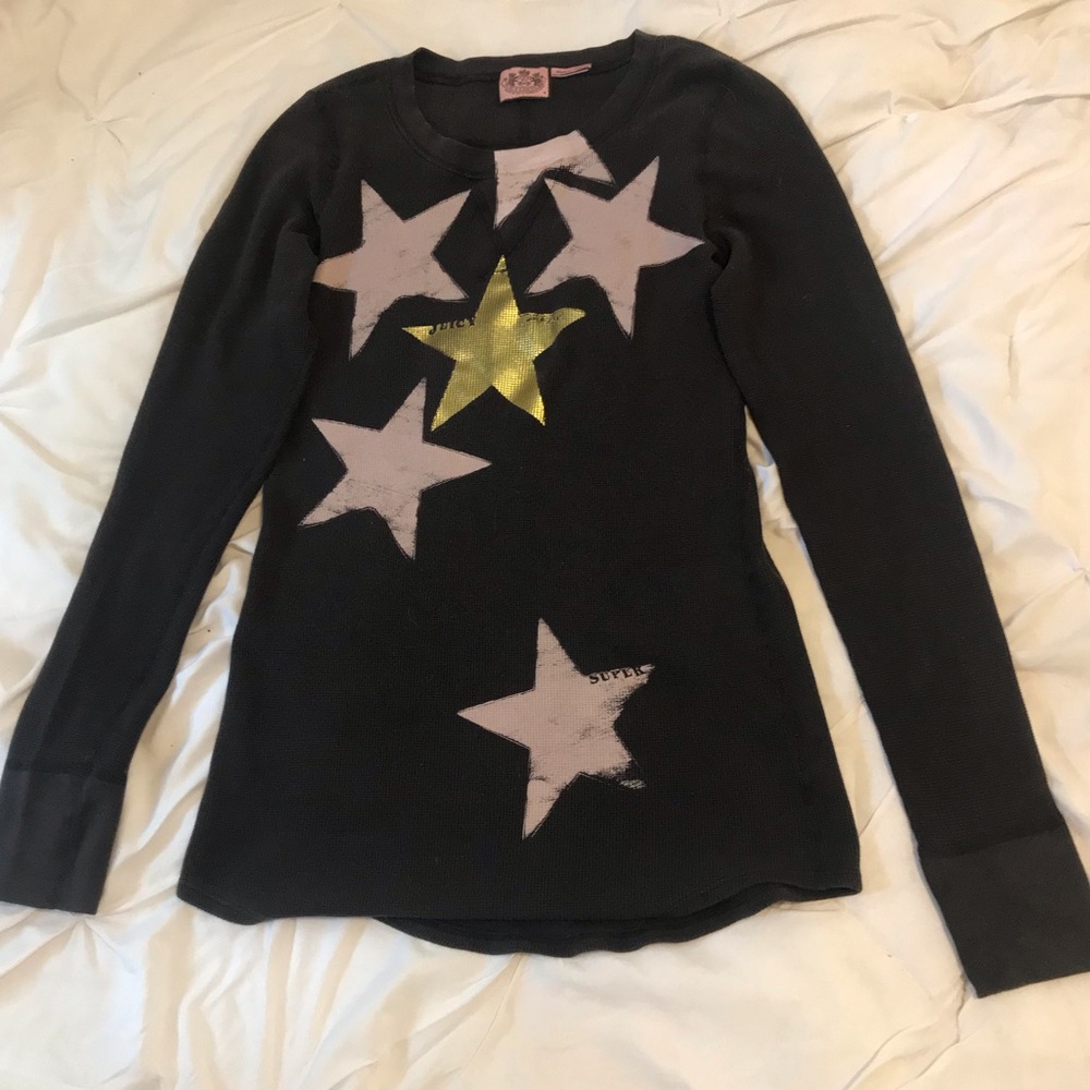 Juicy Couture Thermal Shirt with Star Detailing